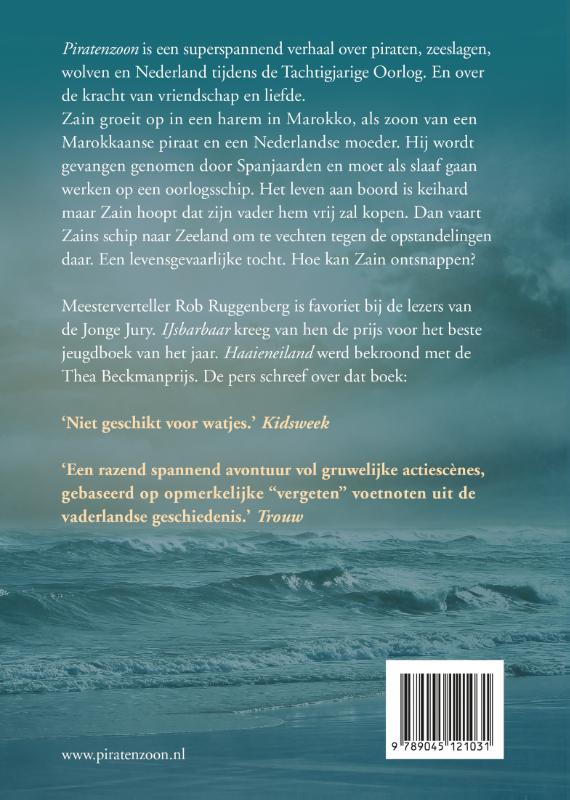 Achterkant van Piratenzoon