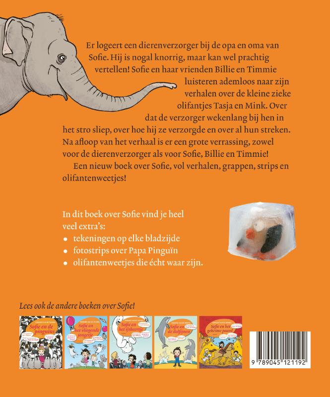 Achterkant van Sofie en de olifanten