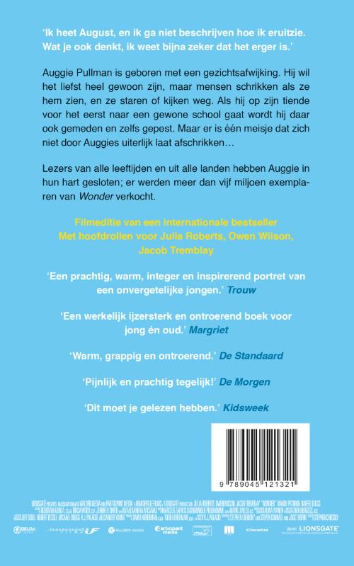 Achterkant van Wonder