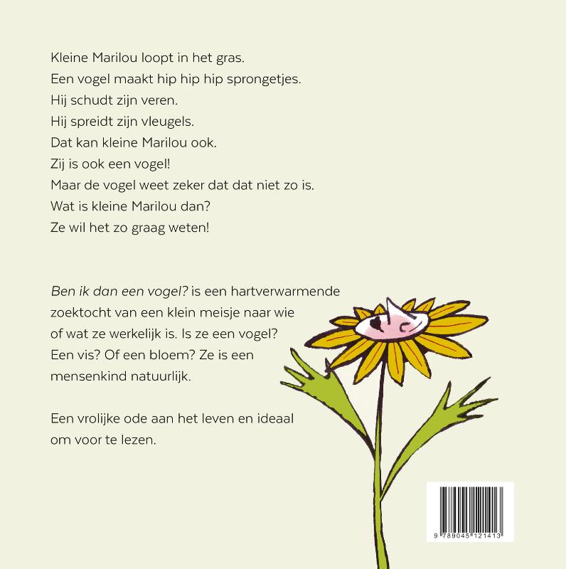 Achterkant van Ben ik dan een vogel?