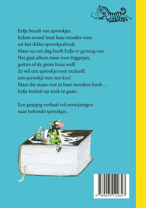 Achterkant van Er was eens een koe