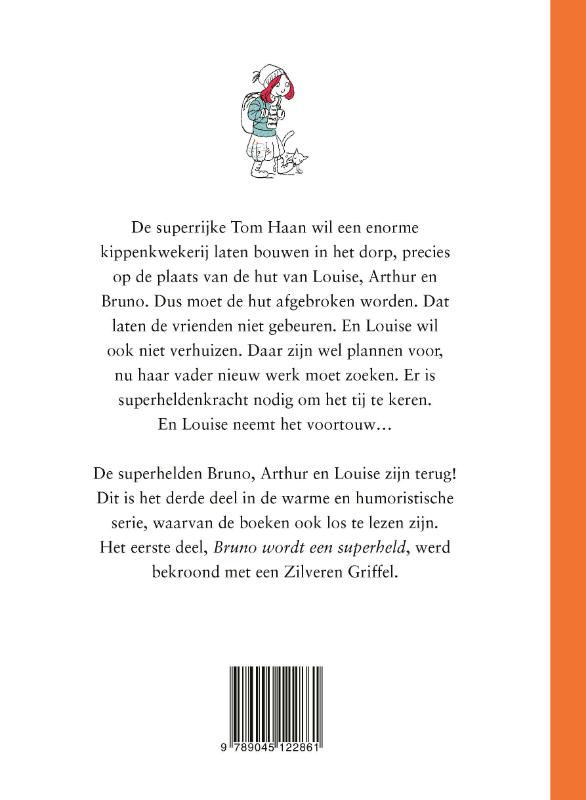 Achterkant van Louise laat niet los