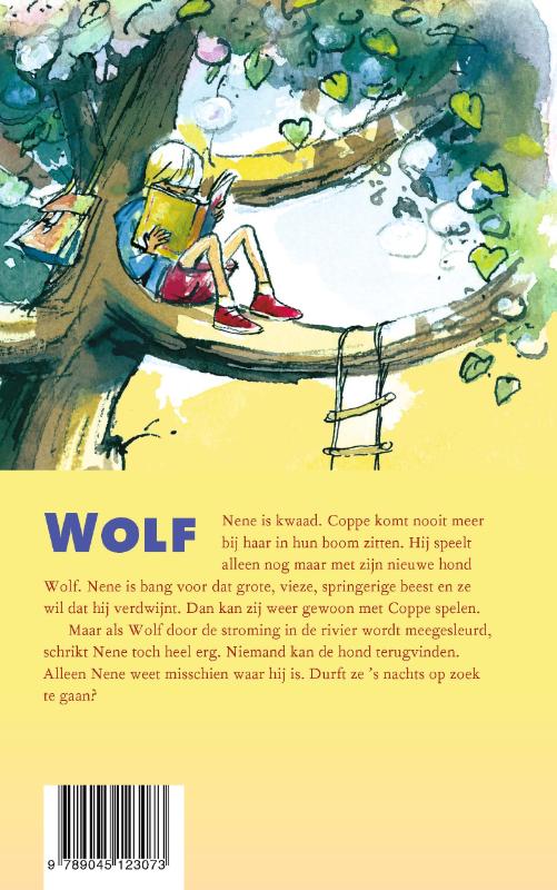 Achterkant van Wolf