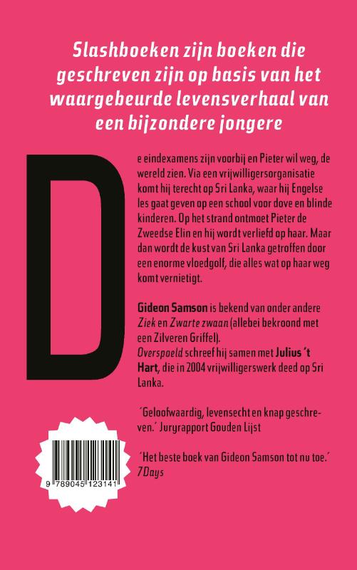 Achterkant van Overspoeld