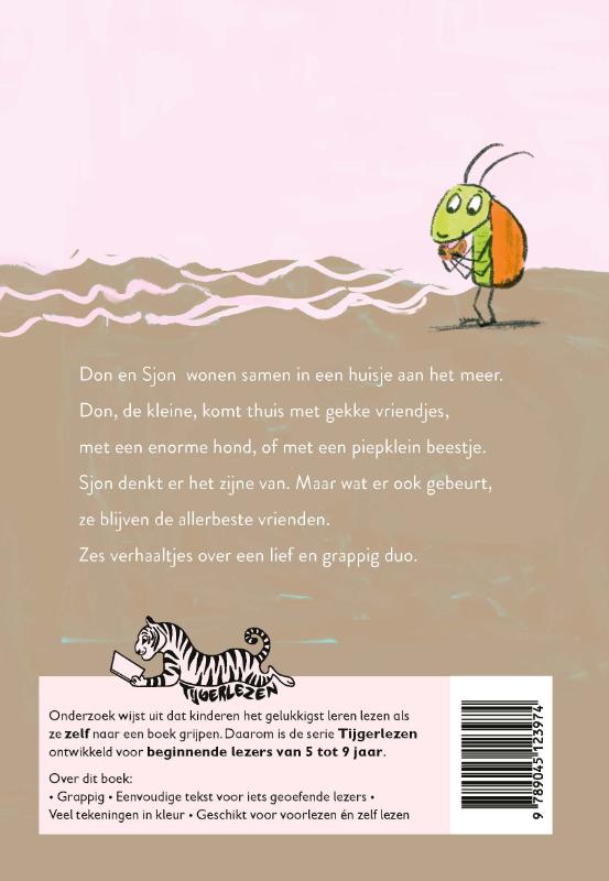 Achterkant van Die kleine is Don, de lange is Sjon