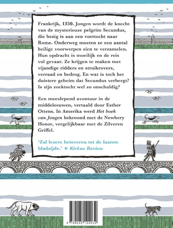Achterkant van Het boek van Jongen