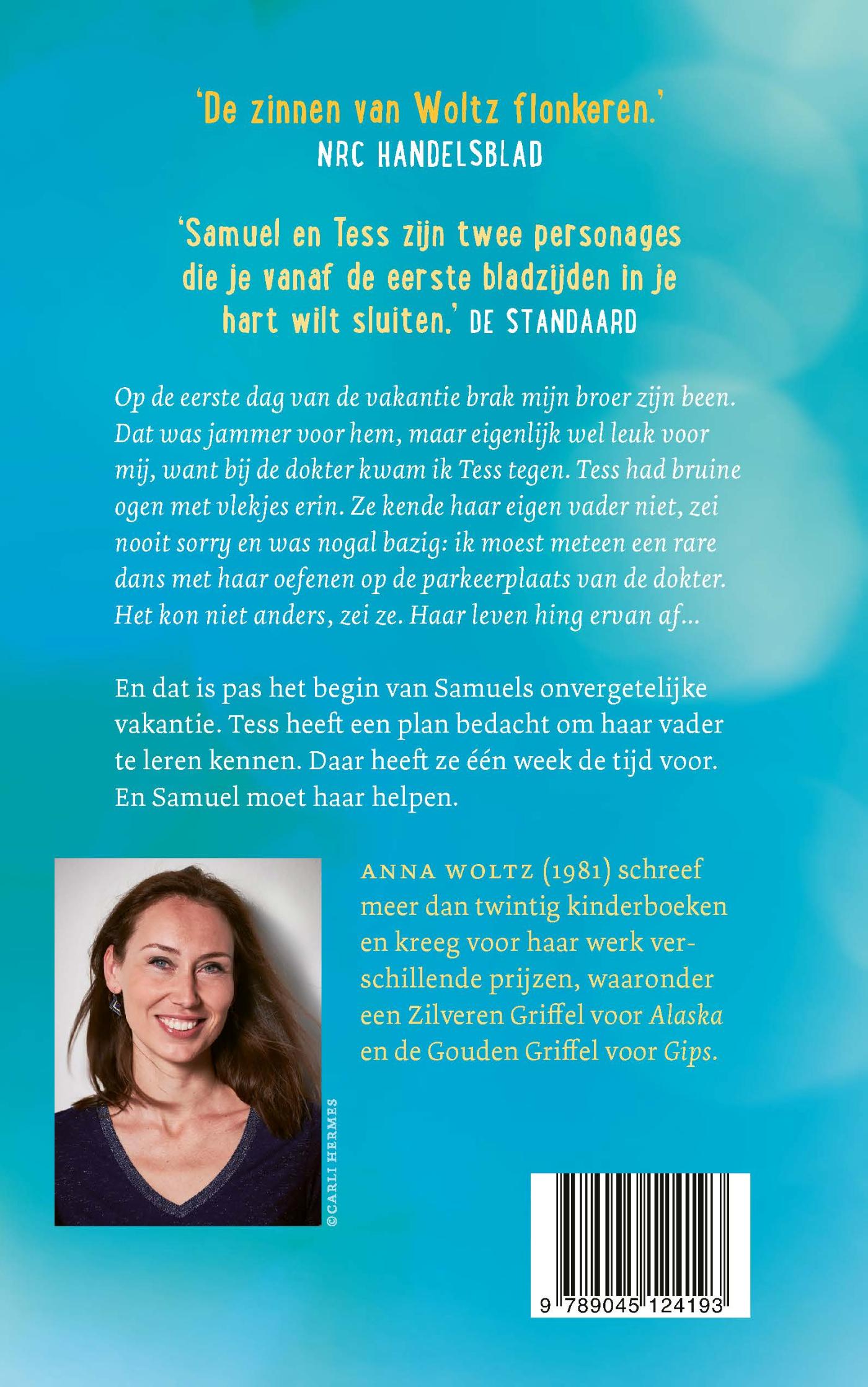 Achterkant van Mijn bijzonder rare week met Tess