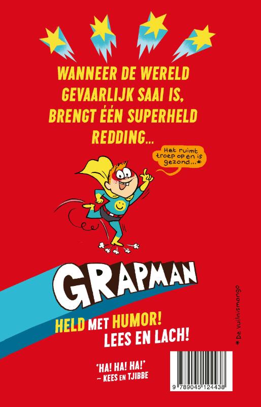 Achterkant van Grapman