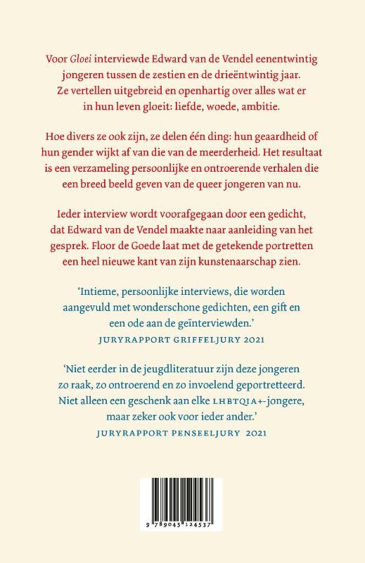 Achterkant van Gloei