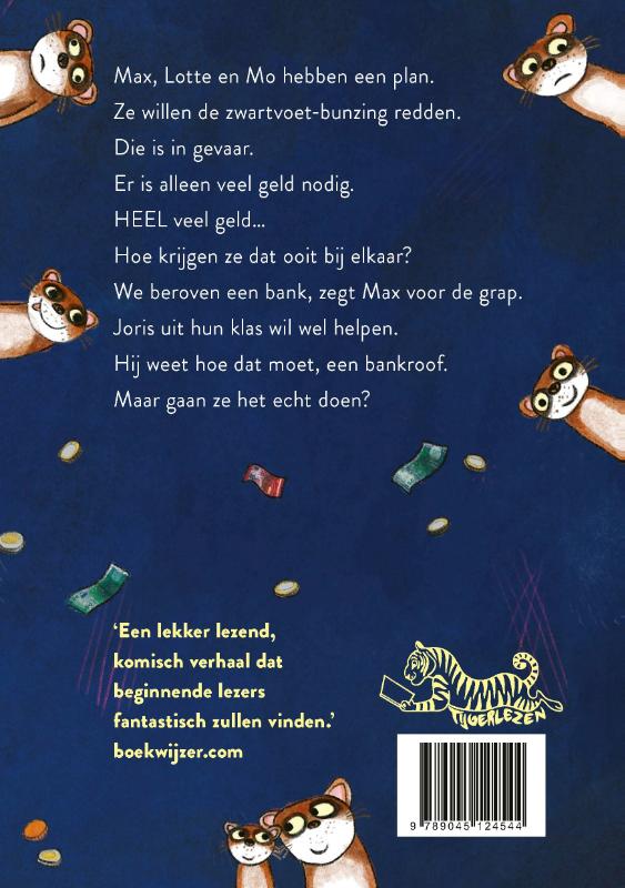 Achterkant van Hoe beroof je een bank?