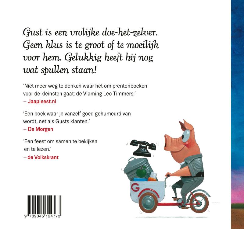 Achterkant van Garage Gust