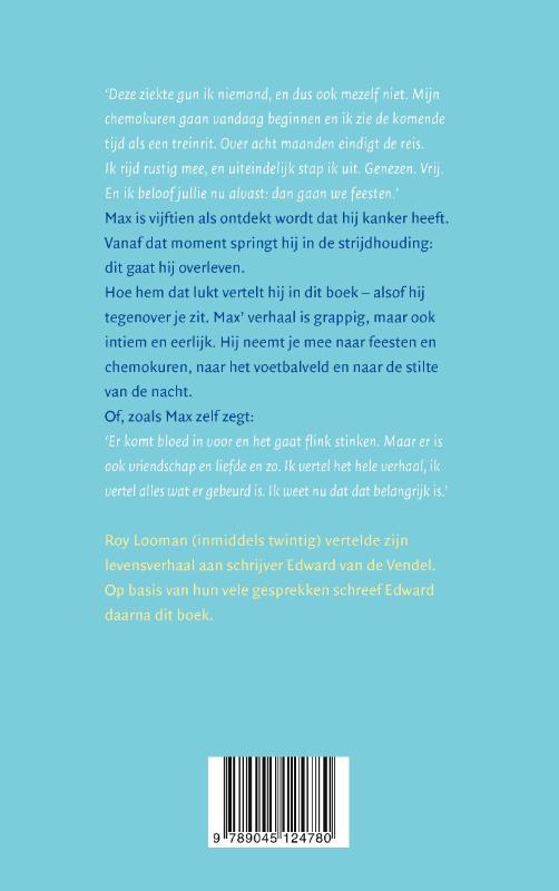 Achterkant van Het kankerkampioenschap voor junioren