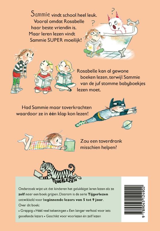 Achterkant van Sammie en het zwarte lammetje
