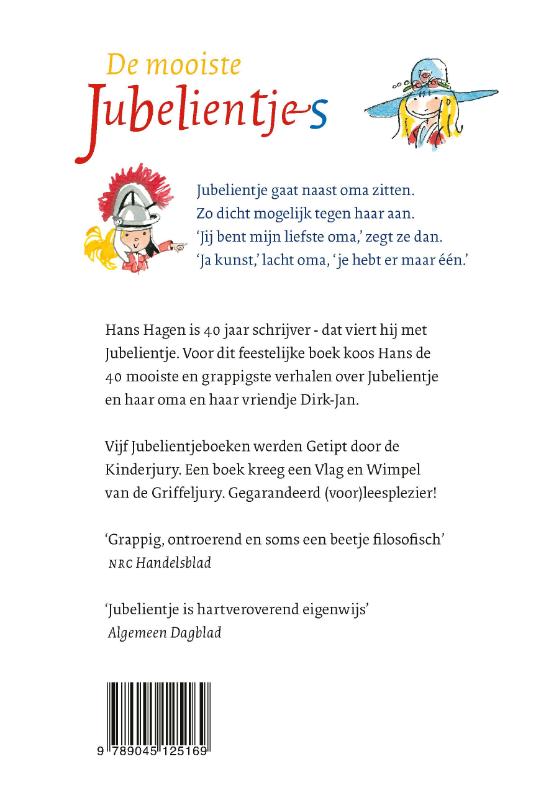 Achterkant van De mooiste Jubelientjes