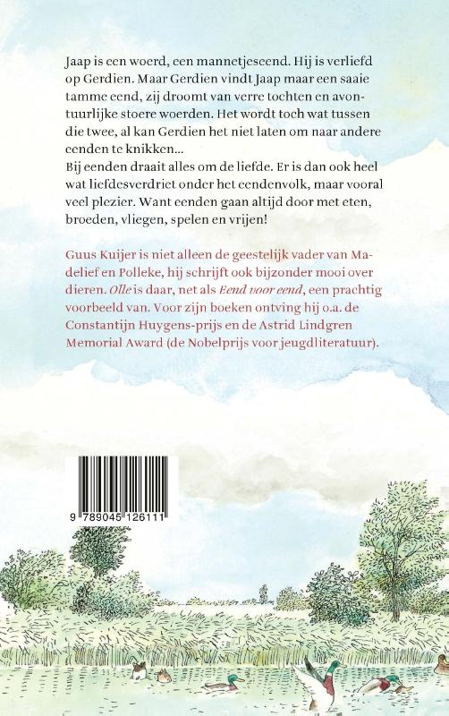 Achterkant van Eend voor eend