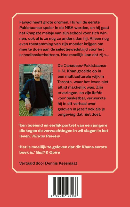 Achterkant van Buiten het veld