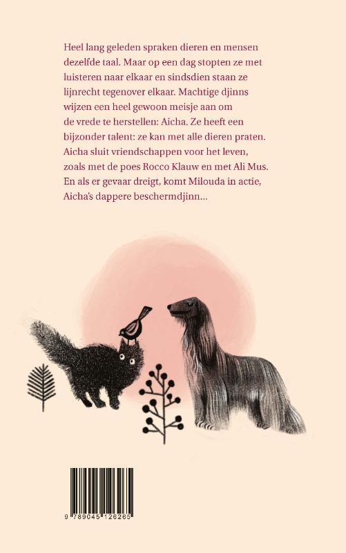 Achterkant van Aicha en de verloren taal