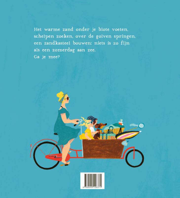 Achterkant van Aan zee