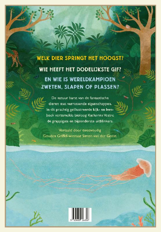 Achterkant van Het dierenrecordboek