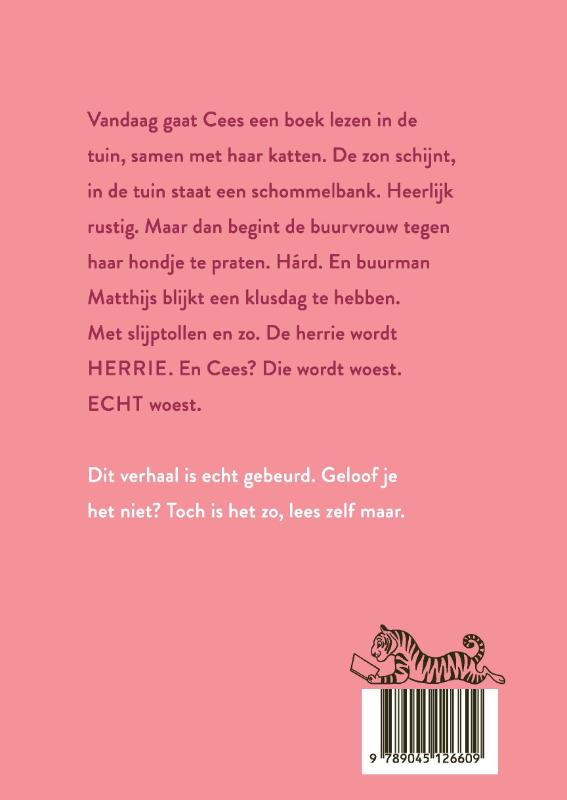 Achterkant van Dit gebeurde allemaal echt