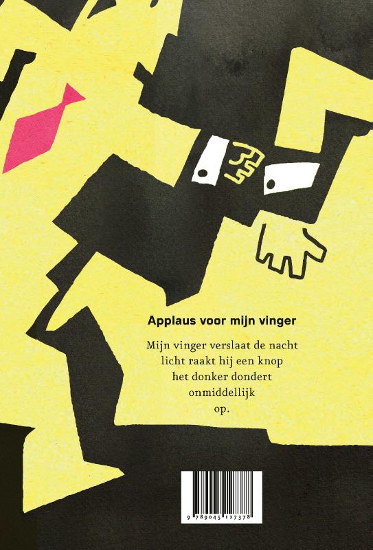 Achterkant van Applaus voor mijn vinger