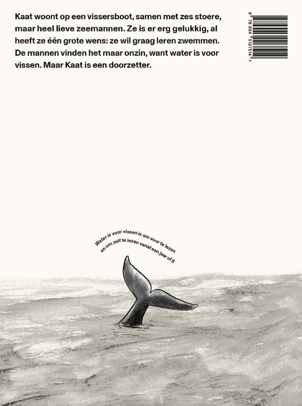 Achterkant van Water is voor vissen