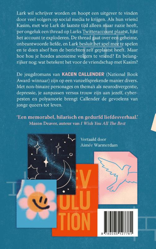 Achterkant van Lark & Kasim beginnen een revolutie
