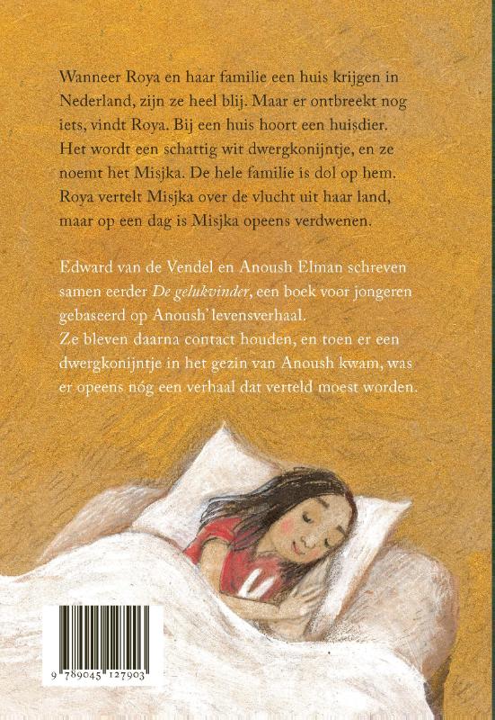 Achterkant van Misjka