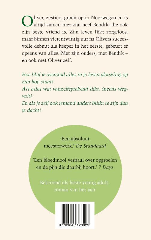 Achterkant van Oliver