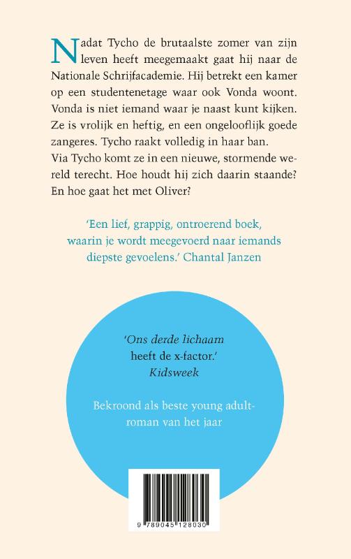 Achterkant van Ons derde lichaam