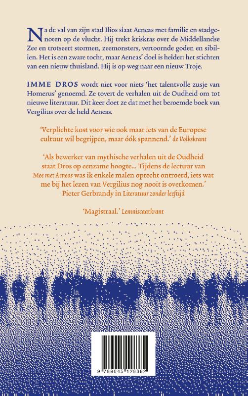 Achterkant van Naar een nieuw Troje