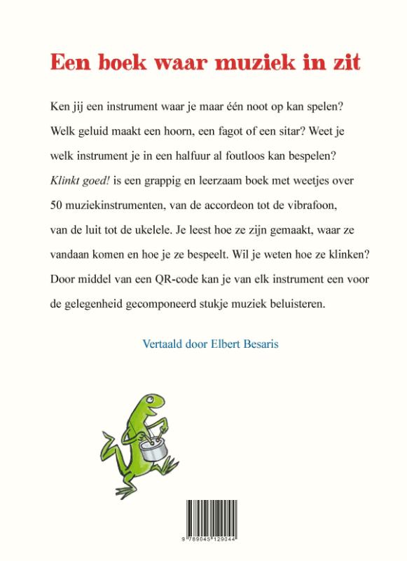 Achterkant van Klinkt goed!