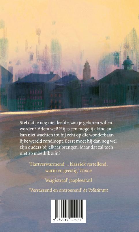 Achterkant van De jongen die van de wereld hield