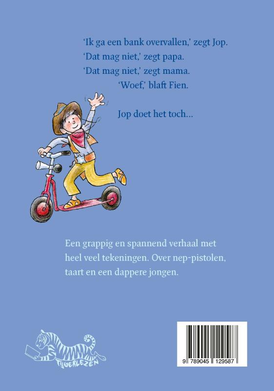 Achterkant van Cowboy in de bank