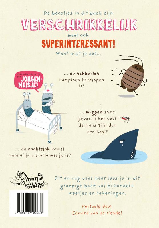 Achterkant van Meer verschrikkelijke beestjes