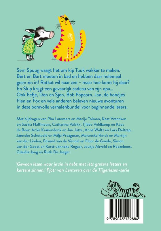 Achterkant van Tijgers lezen