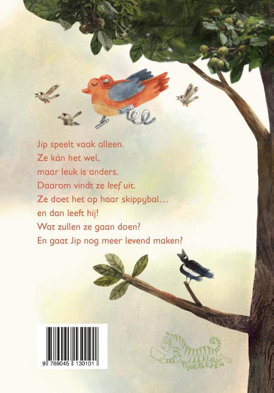 Achterkant van De dag dat de school levend werd
