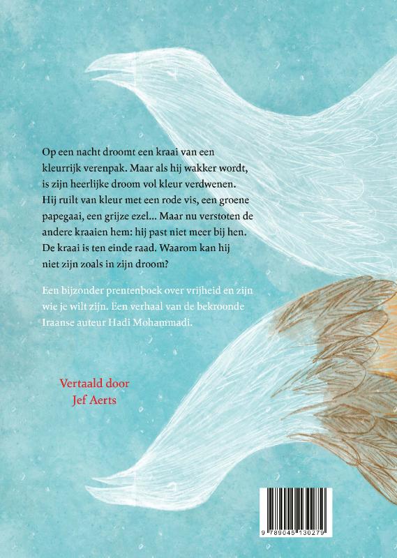 Achterkant van De droom van de kraai