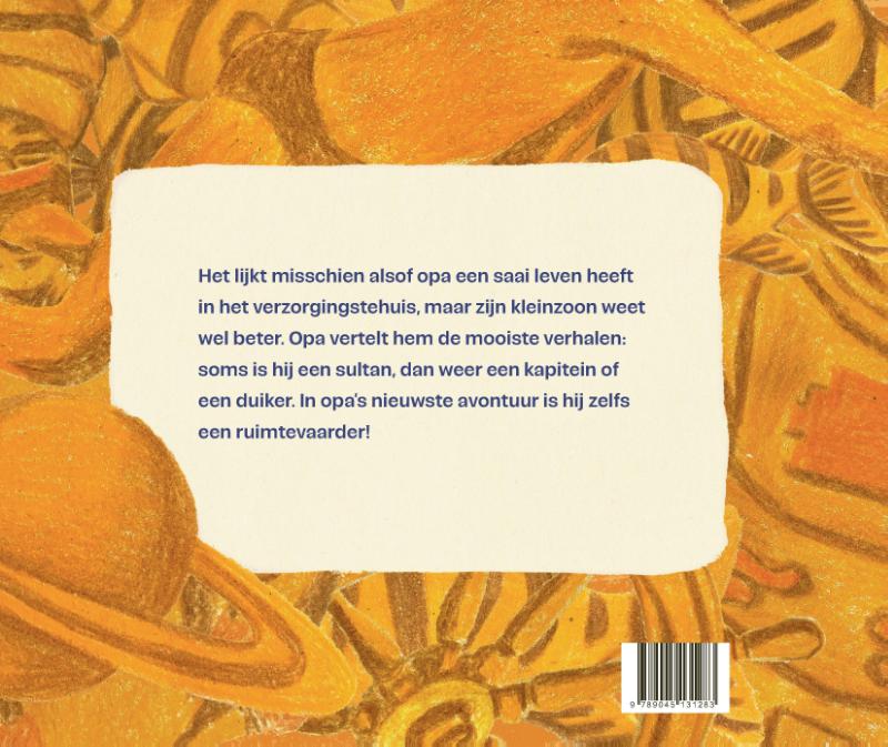 Achterkant van Alle dingen die mijn opa stiekem is