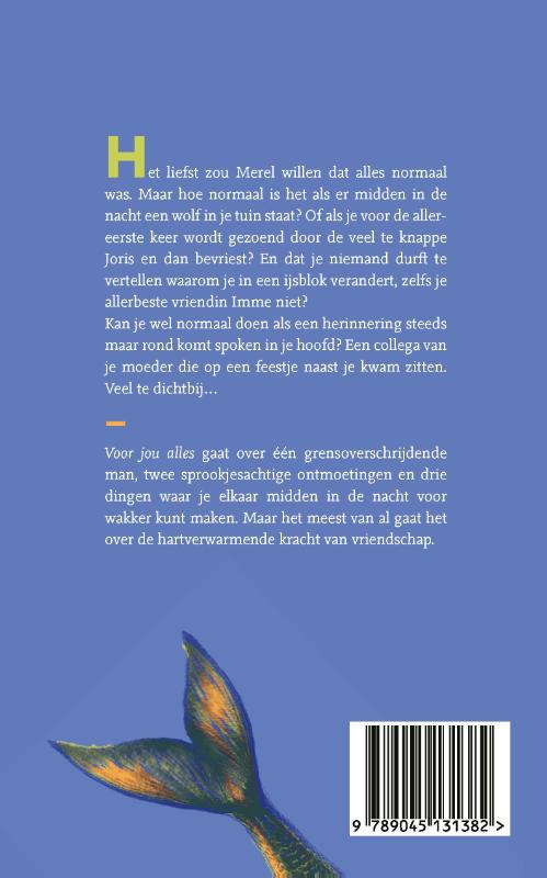 Achterkant van Voor jou alles