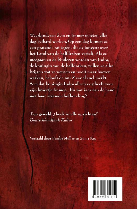Achterkant van In het Land van de halfdraken