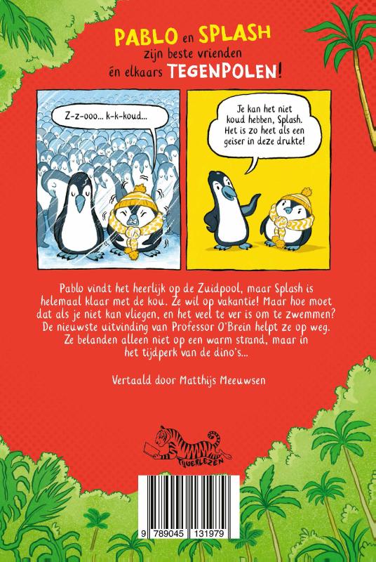 Achterkant van Pablo en Splash