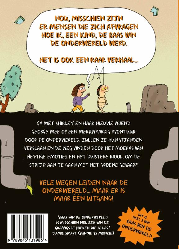 Achterkant van Baas van de onderwereld - Shirley en het Groene Gevaar