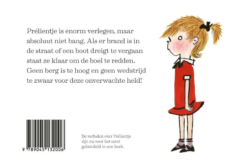 Achterkant van Prélientje blust de brand