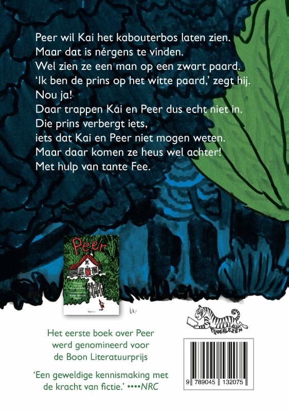 Achterkant van Peer - De prins op het zwarte paard