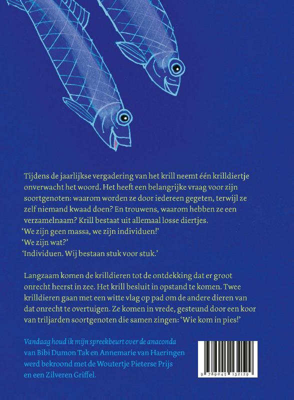 Achterkant van Wij komen in vrede