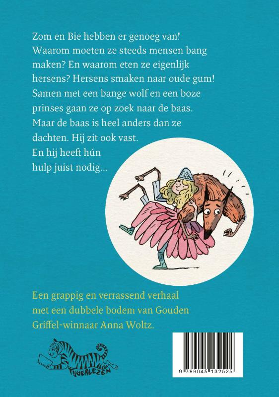 Achterkant van Zom en Bie zitten vast