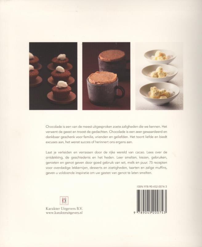 Achterkant van Chocolade