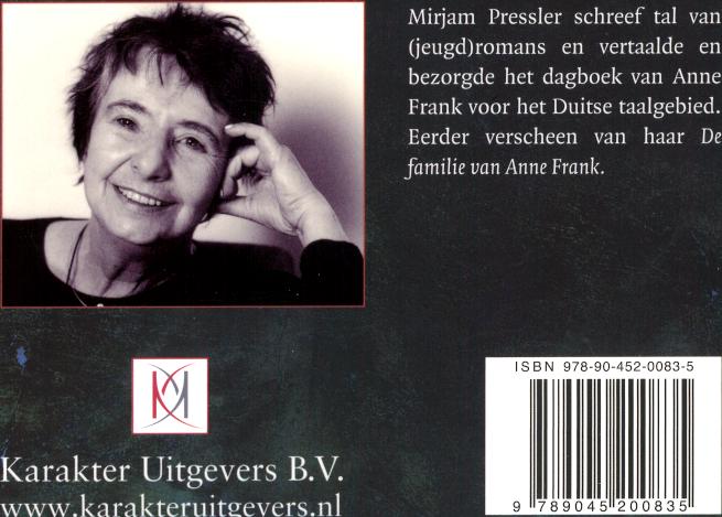 Achterkant van Een boek voor Hanna
