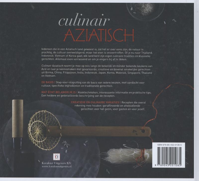 Achterkant van Culinair Aziatisch